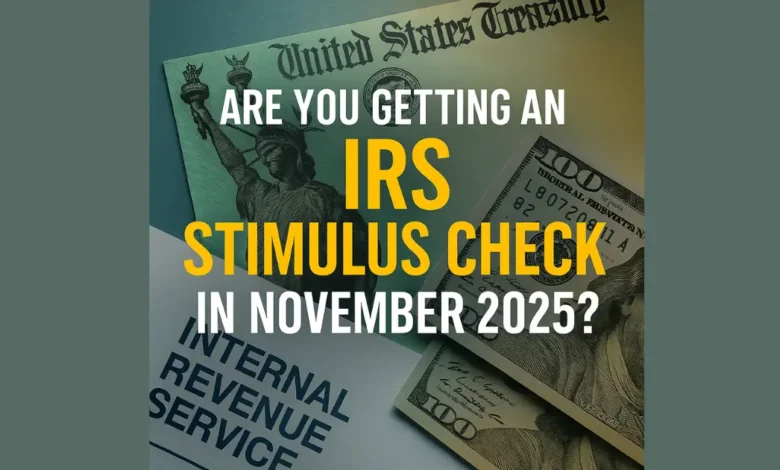 Are You Getting an IRS Stimulus Check in November 2025? What You Should Know